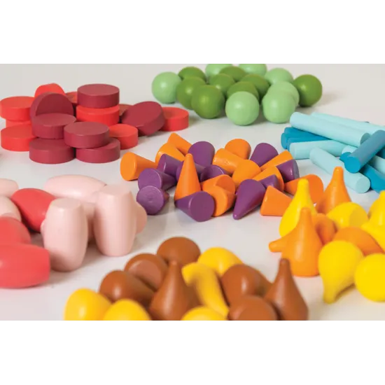 Sort and Design Blocks - 241 pieces - Modern Teaching Aids NZ