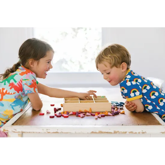 Sort and Design Blocks - 241 pieces - Modern Teaching Aids NZ