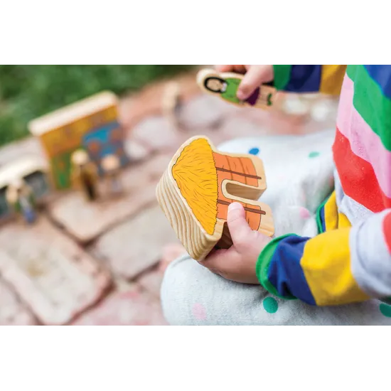 Freckled Frog Block Play Set - Multicultural, Set of 33 - Modern Teaching Aids NZ