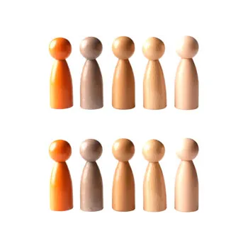 Freckled Frog Peg People - World Cultures - Modern Teaching Aids NZ