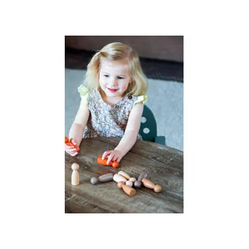 Freckled Frog Peg People - World Cultures - Modern Teaching Aids NZ