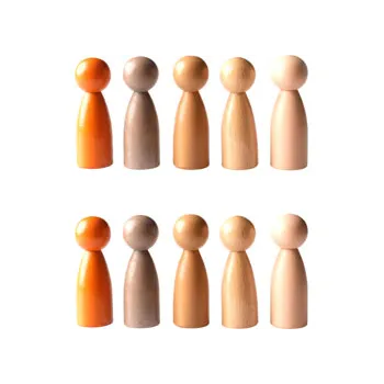 Freckled Frog Peg People - World Cultures - Modern Teaching Aids NZ