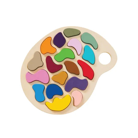 Artist Palette Puzzle - 19 Pieces - Modern Teaching Aids NZ