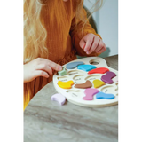 Artist Palette Puzzle - 19 Pieces - Modern Teaching Aids NZ