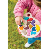 Artist Palette Puzzle - 19 Pieces - Modern Teaching Aids NZ