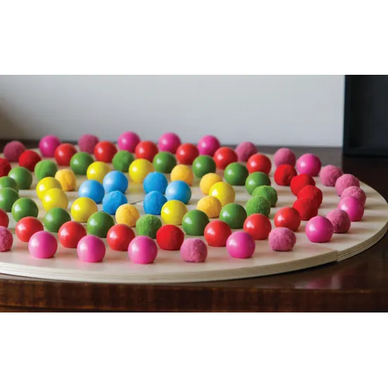 Rainbow Play Panel - 184 pieces - Modern Teaching Aids NZ