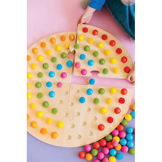 Rainbow Play Panel - 184 pieces - Modern Teaching Aids NZ