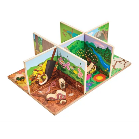 Minibeasts Habitat Discovery Set -15 Pieces - Modern Teaching Aids NZ