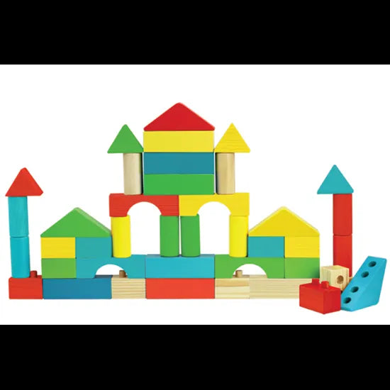 Rainbow Build-Em Blocks - Modern Teaching Aids NZ