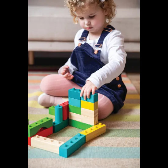 Rainbow Build-Em Blocks - Modern Teaching Aids NZ