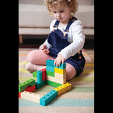 Rainbow Build-Em Blocks - Modern Teaching Aids NZ