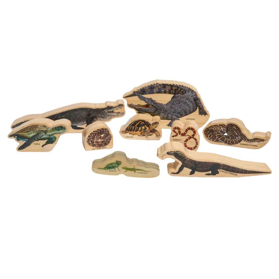 Reptiles in the Wild - 9 Pieces - Modern Teaching Aids NZ