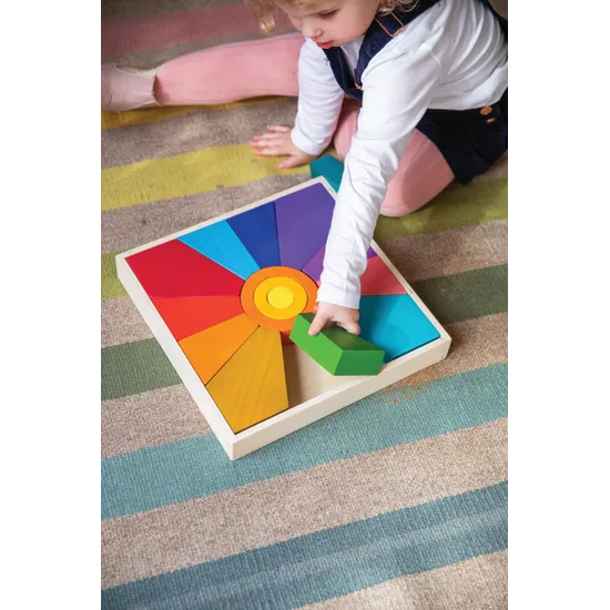 Sunny Colours Puzzle 16 Pieces - Modern Teaching Aids NZ