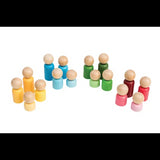 Rainbow Families 16 Pieces - Modern Teaching Aids NZ