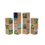 Learn and Turn  Opposite Blocks 16 Pieces