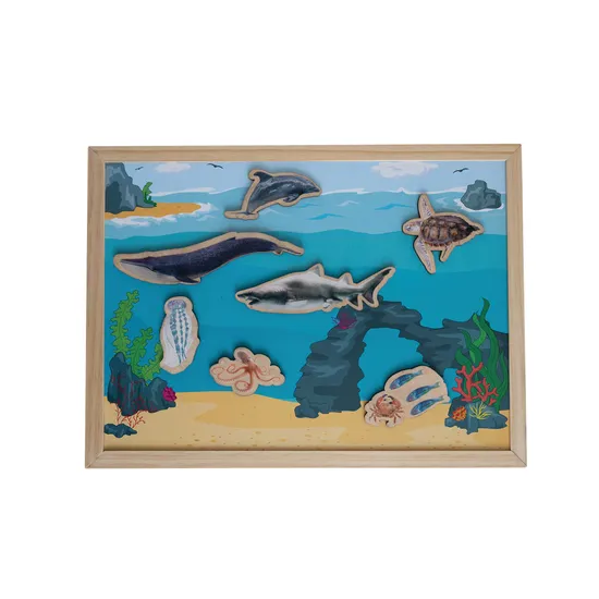 Homes of the Wild 45 Piece Magnetic Set