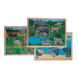 Homes of the Wild 45 Piece Magnetic Set