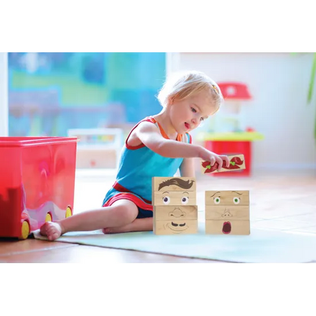How Am I Feeling? Wooden Blocks - Modern Teaching Aids NZ