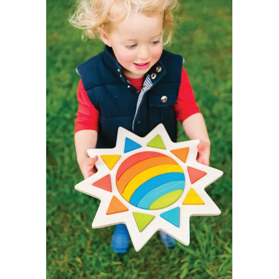 Rainbow in the Sun Puzzle - 17 Pieces - Modern Teaching Aids NZ