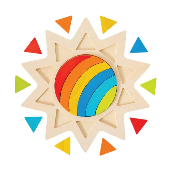 Rainbow in the Sun Puzzle - 17 Pieces - Modern Teaching Aids NZ