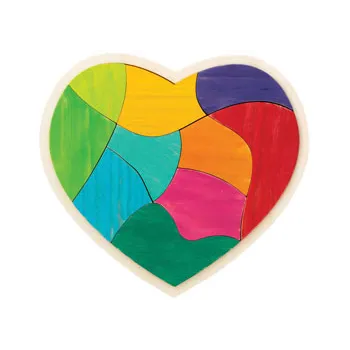 Hearts Full of Colour - 10 Pieces - Modern Teaching Aids NZ