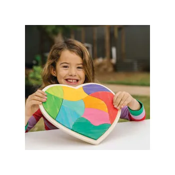 Hearts Full of Colour - 10 Pieces - Modern Teaching Aids NZ