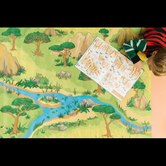 The Happy Architect Wild Animals Play Mat - Modern Teaching Aids NZ