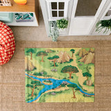 The Happy Architect Wild Animals Play Mat - Modern Teaching Aids NZ