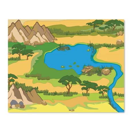 The Happy Architect Dinosaur World Play Mat - Modern Teaching Aids NZ