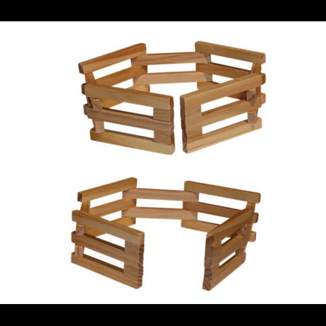 Wooden Fences - Set of 4 - Modern Teaching Aids NZ