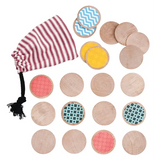 Wooden Memory Pairs Combo Set