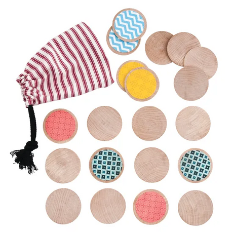 Wooden Memory Pairs Combo Set
