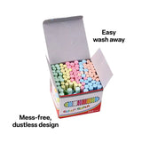 Dustless Coloured Chalk - Box of 100 - Modern Teaching Aids NZ