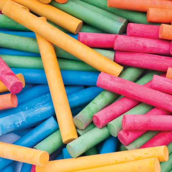 Dustless Coloured Chalk - Box of 100 - Modern Teaching Aids NZ