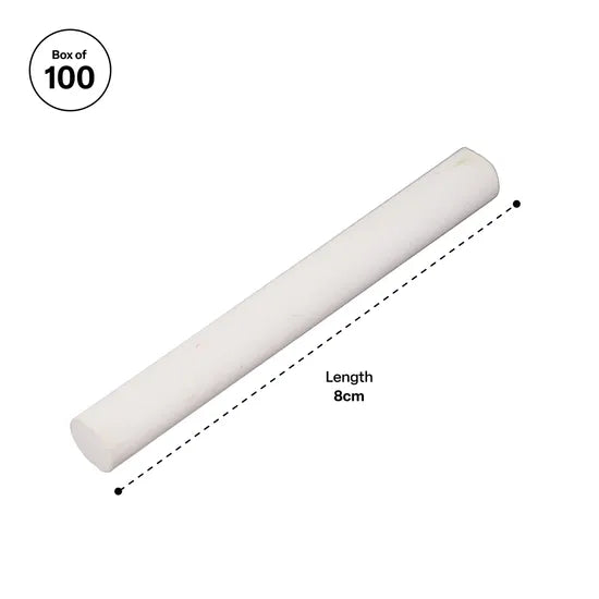 Dustless White Chalk - Box of 100 - Modern Teaching Aids NZ