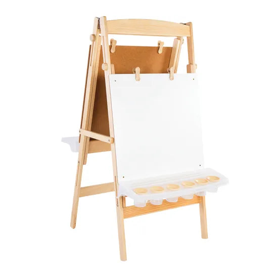 Premium Wooden 2-Sided Easel - Modern Teaching Aids NZ