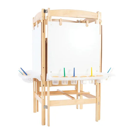 Premium Wooden 4-Sided Easel - Modern Teaching Aids NZ