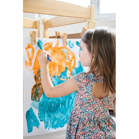 Premium Wooden 4-Sided Easel - Modern Teaching Aids NZ