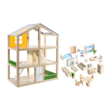 Modern Home Dollhouse & Furniture Set - Modern Teaching Aids NZ