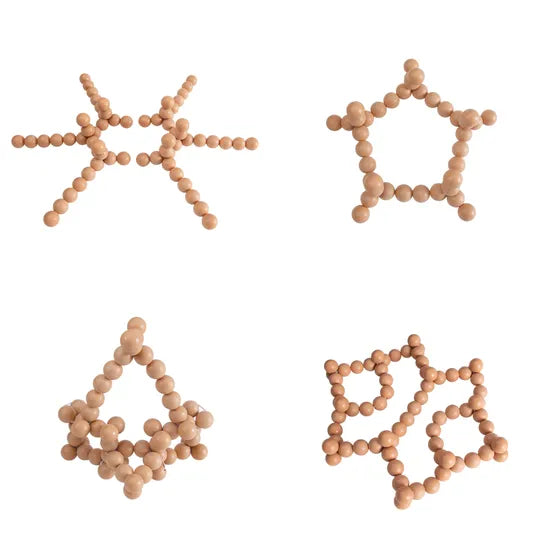 BendiBeads Natural 12 Pieces - Modern Teaching Aids NZ