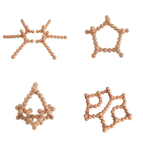 BendiBeads Natural 12 Pieces - Modern Teaching Aids NZ