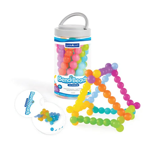 BendiBeads Rainbow 12 Pieces - Modern Teaching Aids NZ