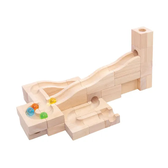 Unit Block Marble Run - 40 Pieces - Modern Teaching Aids NZ