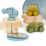 Snap Block Vehicles - 32  Pieces. Set - Modern Teaching Aids NZ