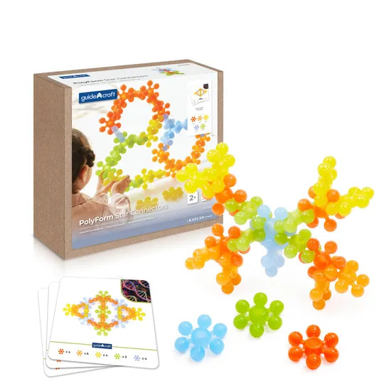 PolyForm Star Connectors - Set of 35 - Modern Teaching Aids NZ