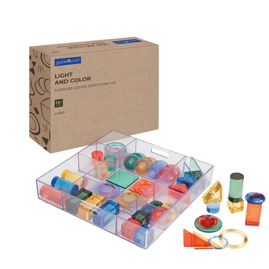 Light and Color: Toddler Loose Parts STEM Kit - Modern Teaching Aids NZ