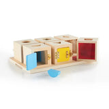 Peekaboo Lock Boxes Set of 6 - Modern Teaching Aids NZ