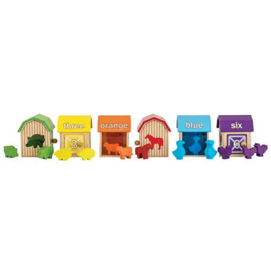 Barnyard Activity Boxes - 28 Pcs - Modern Teaching Aids NZ