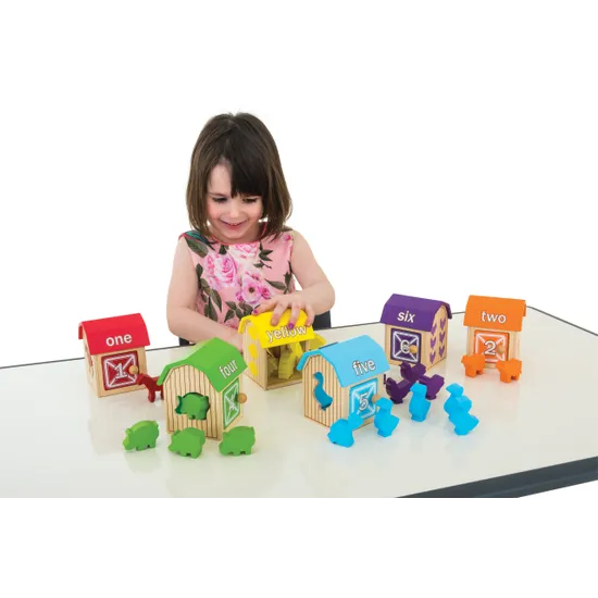 Barnyard Activity Boxes - 28 Pcs - Modern Teaching Aids NZ