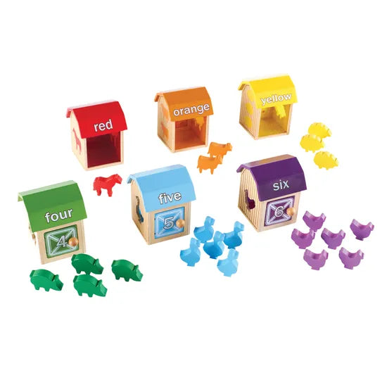 Barnyard Activity Boxes - 28 Pcs - Modern Teaching Aids NZ